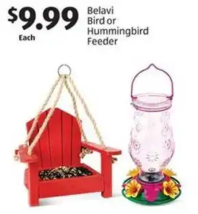 Aldi Belavi Bird or Hummingbird Feeder offer