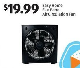 Aldi Easy Home Flat Panel Air Circulation Fan offer