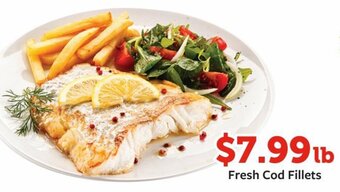 Fareway Fresh Cod Fillets offer