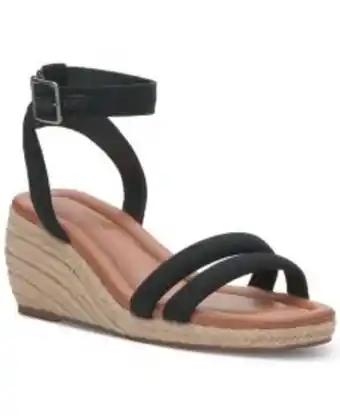 Macy's Women's nasli espadrille platform wedge sandals offer