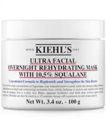 Macy's Ultra facial overnight hydrating mask with 10.5% squalane, 3.4 oz. offer