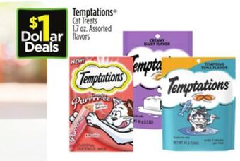Dollar General Temptations® cat treats offer