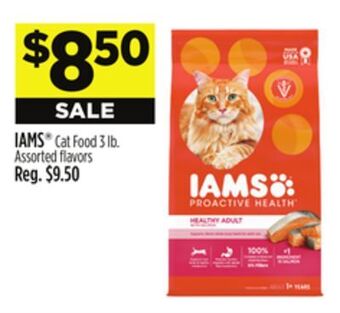 Dollar General Iams® cat food offer