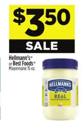 Dollar General Hellmann's® or best foods® mayonnaise offer