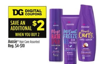 Dollar General Aussie® hair care offer