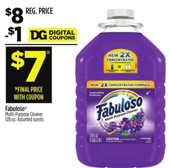 Dollar General Fabuloso® multi-purpose cleaner offer