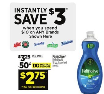 Dollar General Palmolive® dish liquid offer