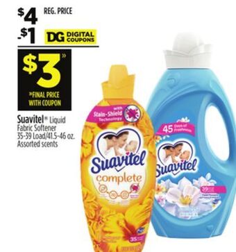 Dollar General Suavitel® liquid fabric softener offer
