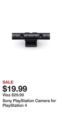 Game Stop Sony playstation camera for playstation 4 offer