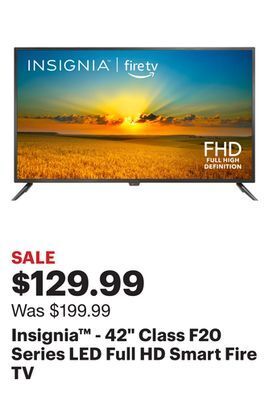 Best Buy Insignia™ - 42 class f20 series led full hd smart fire tv offer