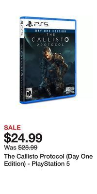 Game Stop The callisto protocol (day one edition) - playstation 5 offer