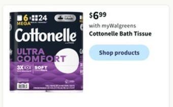 Walgreens Cottonelle bath tissue offer
