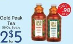 Gold Peak Tea 59 Oz. Bottle