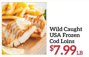 Martin's Wild Caught USA Frozen Cod Loins offer