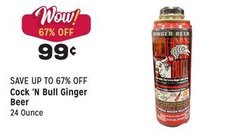 Grocery Outlet Ginger beer offer