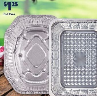 Family Dollar Foil pans offer