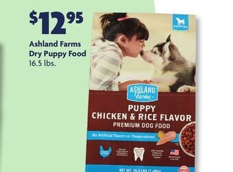 Family Dollar Ashland farms dry puppy food offer