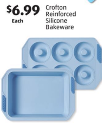 Aldi Crofton reinforced silicone bakeware offer