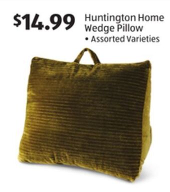 Aldi Huntington home wedge pillow offer