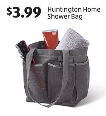 Aldi Huntington home shower bag offer