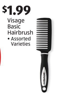 Aldi Visage basic hairbrush offer