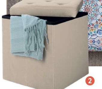 Lidl Livarno home storage ottoman offer