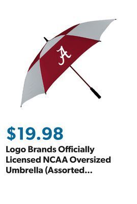Sam's Club Logo brands officially licensed ncaa oversized umbrella (assorted teams) offer