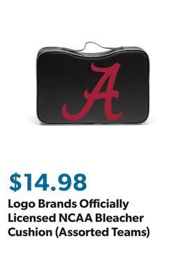 Sam's Club Logo brands officially licensed ncaa bleacher cushion (assorted teams) offer