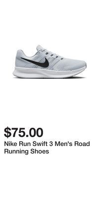 Kohl's Nike run swift 3 men's road running shoes offer