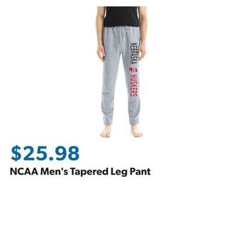 Sam's Club Ncaa men's tapered leg pant offer
