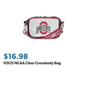 Sam's Club Foco ncaa clear crossbody bag offer