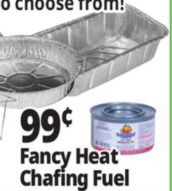 Ocean State Job Lot Fancy heat chafing fuel offer