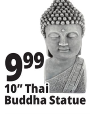 Ocean State Job Lot 10 thai buddha statue offer