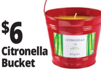 Ocean State Job Lot Citronella bucket offer
