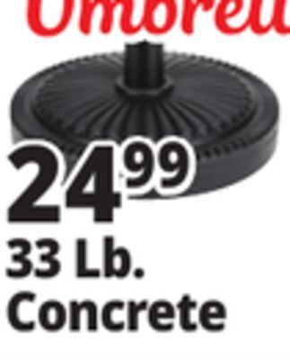 Ocean State Job Lot 33 lb. concrete offer
