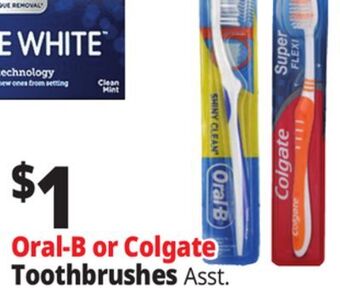 Ocean State Job Lot Colgate extra clean medium toothbrush offer