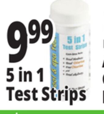 Ocean State Job Lot 5 in 1 test strips offer