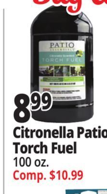 Ocean State Job Lot Citronella patio torch fuel offer
