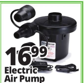 Ocean State Job Lot Intex quick-fill electric air pump offer