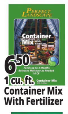 Ocean State Job Lot Container mix with fertilizer, 1 cu ft offer