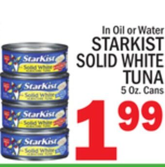 C Town Starkist solid white tuna offer