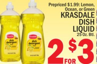 C Town Krasdale dish liquid offer