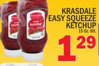 C Town Krasdale easy squeeze ketchup offer