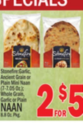 C Town Naan 8.8 oz. pkg. offer