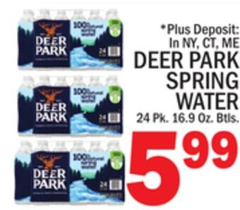 C Town Deer park spring water offer