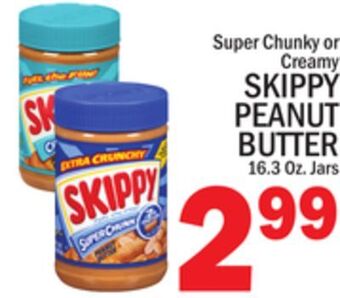 C Town Skippy peanut butter offer