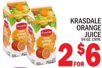 C Town Krasdale orange juice offer
