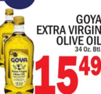 C Town Goya extra virgin olive oil offer