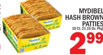 C Town Mydibel hash brown patties offer