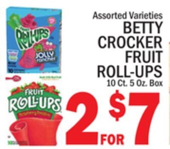 C Town Betty crocker fruit roll-ups offer